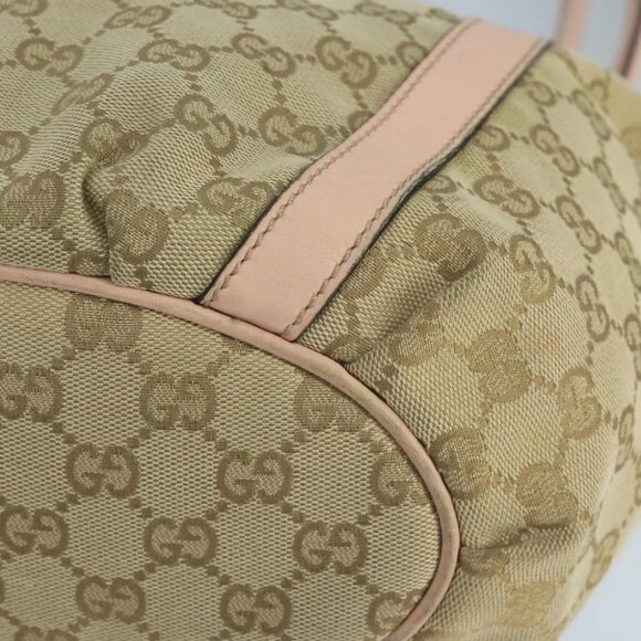 GUCCI GG Canvas Tote Bag Beige - Picture 9 of 15